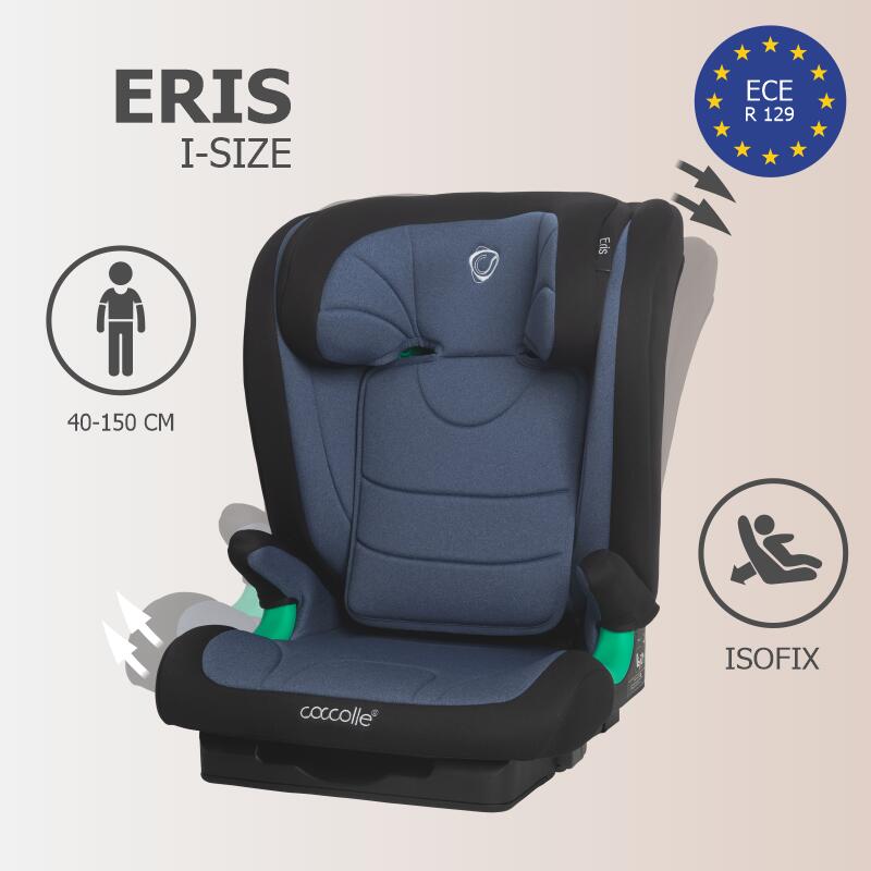 Scaun auto iSize 100-150 cm Coccolle Eris Rock blue