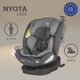 Scaun auto iSize 40-150 cm Coccolle Nyota Diamond black