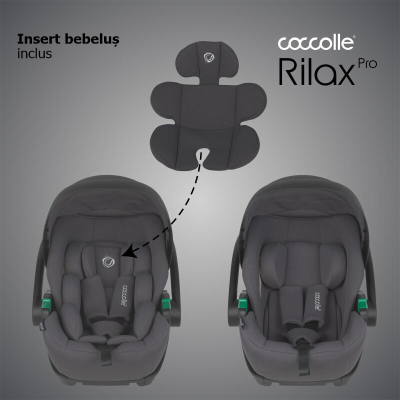 Scoica auto iSize Coccolle Rilax Greystone