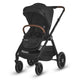 Sistem modular 4in1 Coccolle Aspen Jet Black cu Scoica auto iSize Coccolle Knox Black si Baza isofix iSize Coccolle Knox