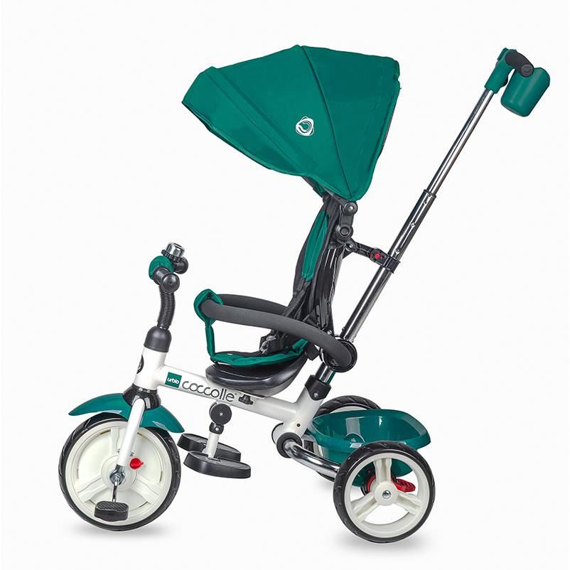 Tricicleta Coccolle Urbio Turquoise - gogobaby.ro