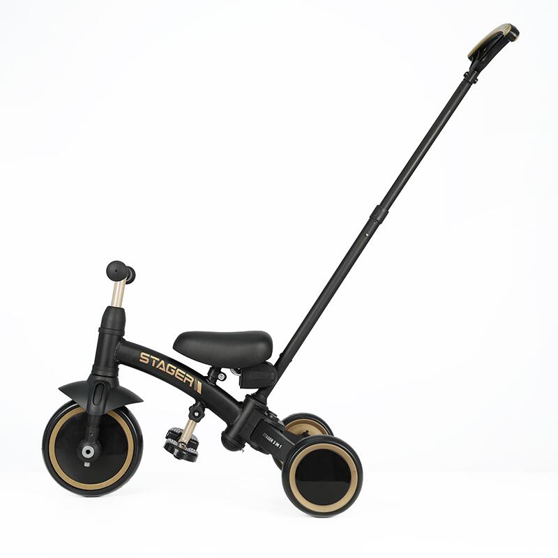 Tricicleta evolutiva pliabila Qplay STAGER Platinum - gogobaby.ro