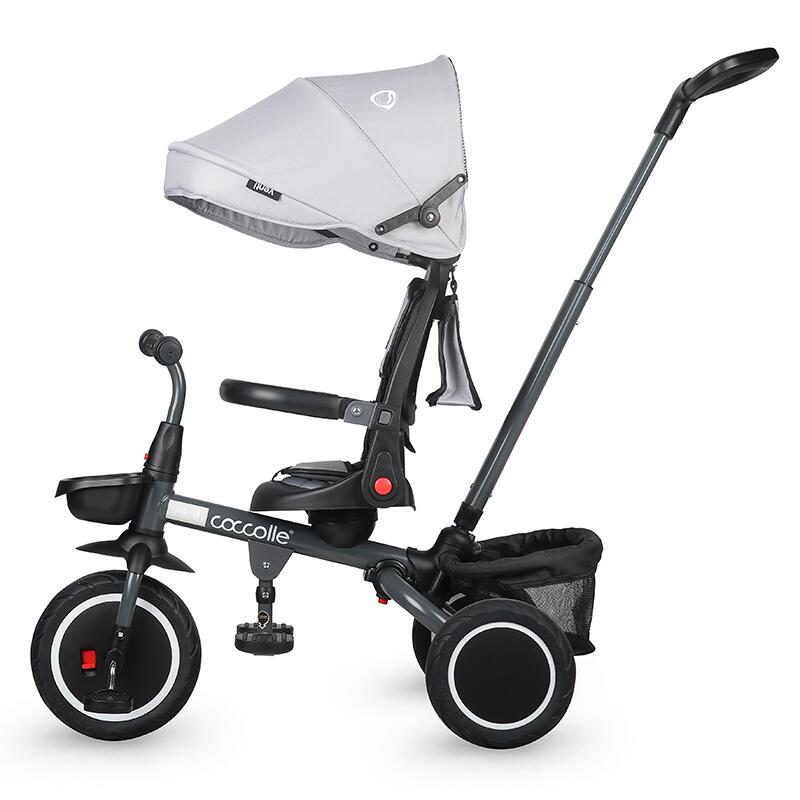 Tricicleta multifunctionala Coccolle Venti Greystone - gogobaby.ro
