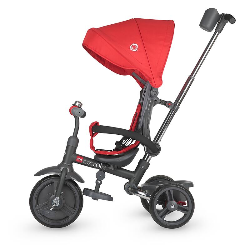 Tricicleta pliabila Coccolle Urbio Chili pepper - gogobaby.ro