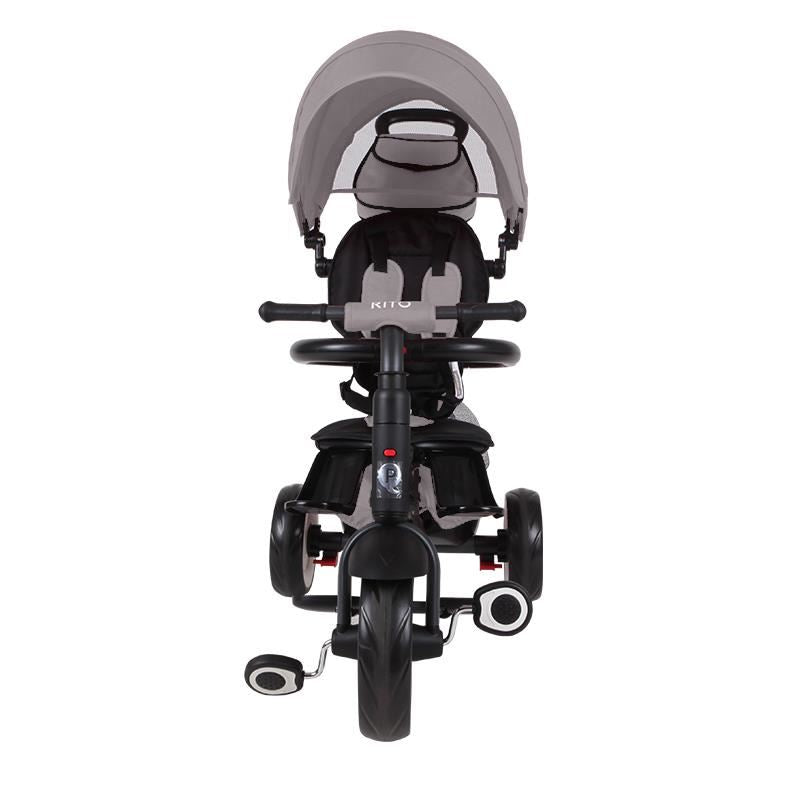 Tricicleta pliabila Qplay Rito+ Gri - gogobaby.ro