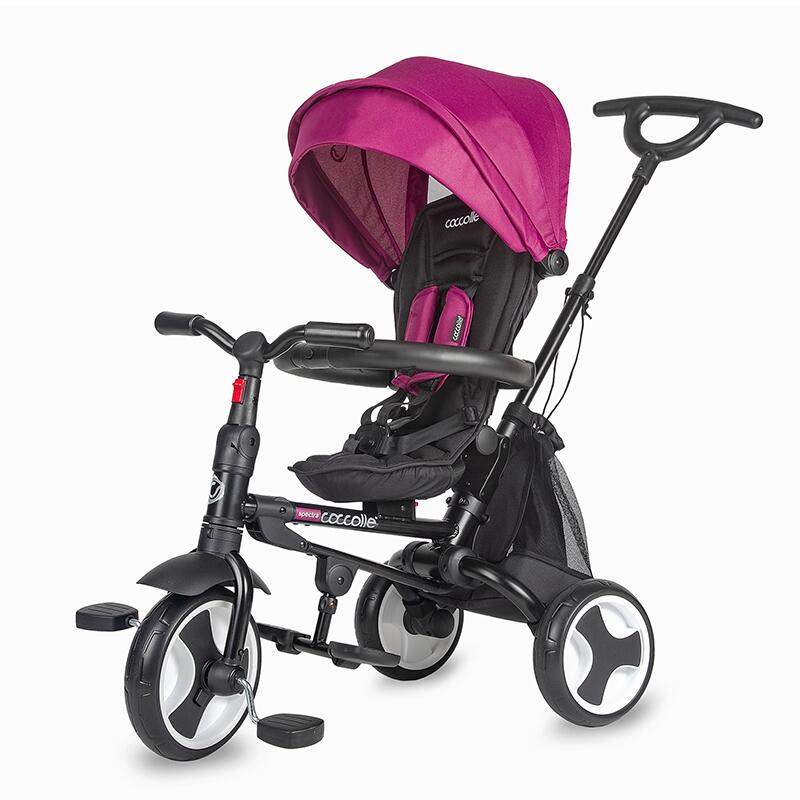 Tricicleta ultrapliabila Coccolle Spectra Magenta - gogobaby.ro