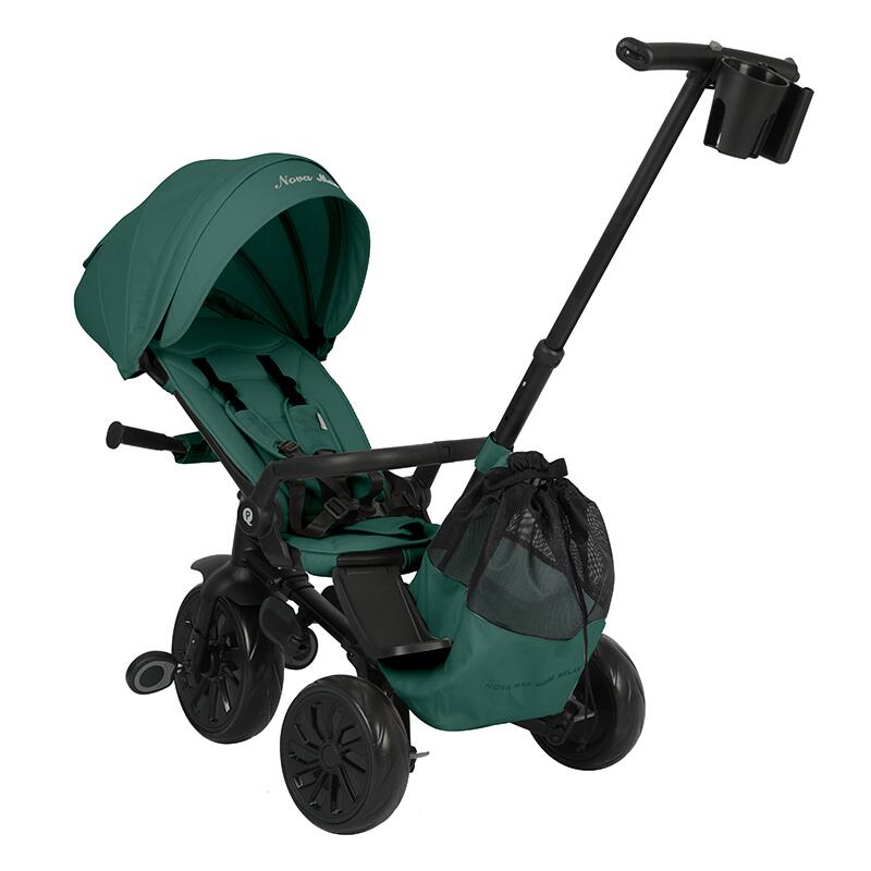 Tricicleta ultrapliabila Qplay Nova MAX Verde - gogobaby.ro