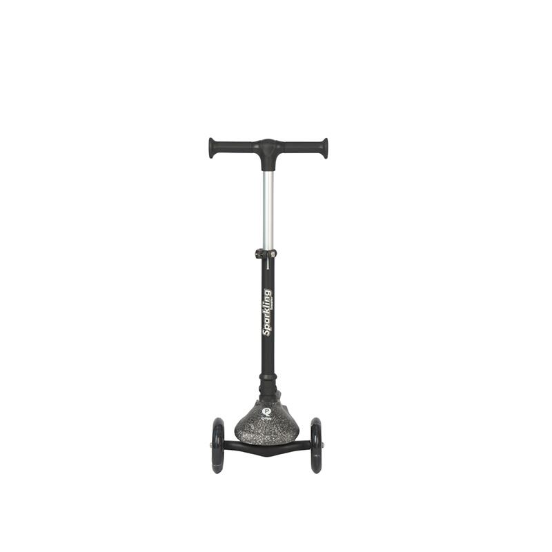 Trotineta pliabila Qplay Sparkling, Negru