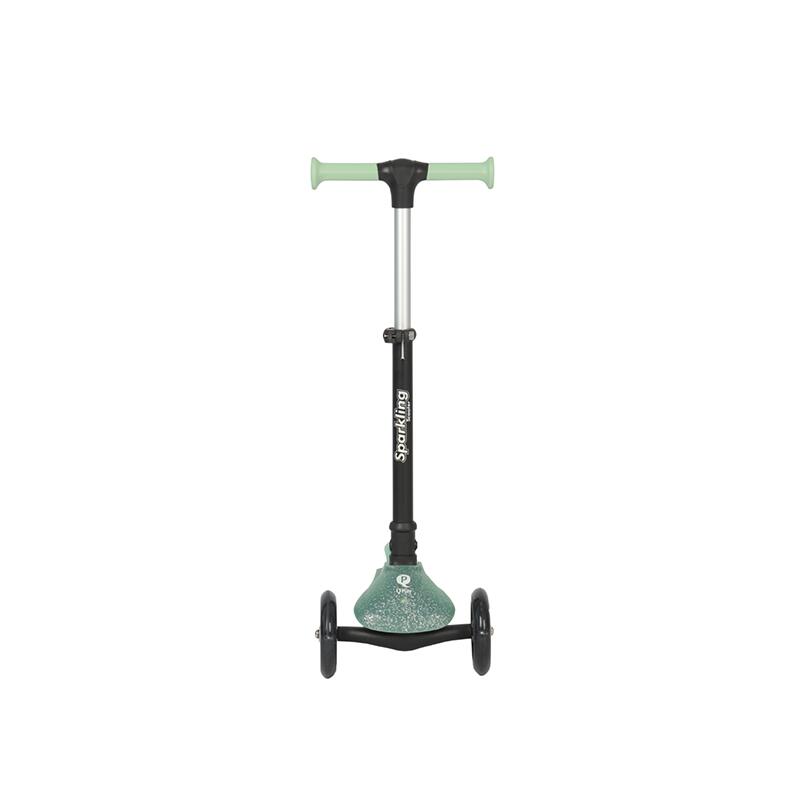 Trotineta pliabila Qplay Sparkling, Verde