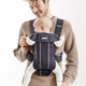 BabyBjorn - Marsupiu anatomic Mini, cu pozitii multiple de purtare, Anthracite, 3D Mesh