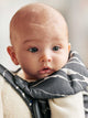 BabyBjorn - Marsupiu anatomic Mini, cu multiple pozitii de purtare, Anthracite/Landscape, Bumbac, Editie Limitata
