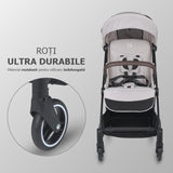 Carucior sport cu pliere automata Coccolle Melia Pearl Mist