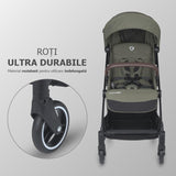 Carucior sport cu pliere automata Coccolle Melia Sage Shadow