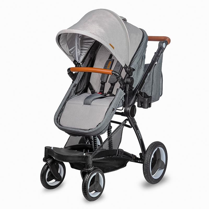 Carucior transformabil 3in1 Coccolle Ambra Urban Grey 2021 - gogobaby.ro