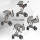 Carucior ultracompact 3in1 Coccolle Ravello Moonlit grey
