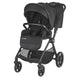 Carucior modular 4in1 Coccolle Lissia Anthracite cu Scoica auto iSize Coccolle Rilax Greystone si Baza isofix iSize Coccolle Rilax