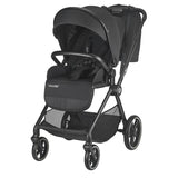Carucior modular 4in1 Coccolle Lissia Anthracite cu Scoica auto iSize Coccolle Rilax Greystone si Baza isofix iSize Coccolle Rilax