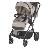 Carucior modular 4in1 Coccolle Lissia Butternut Beige cu Scoica auto iSize Coccolle Rilax Black si Baza isofix iSize Coccolle Rilax