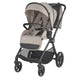 Carucior modular 4in1 Coccolle Lissia Butternut Beige cu Scoica auto iSize Coccolle Rilax Greystone si Baza isofix iSize Coccolle Rilax