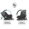 Scaun auto iSize 40-150 cm Coccolle  Atira Diamond black