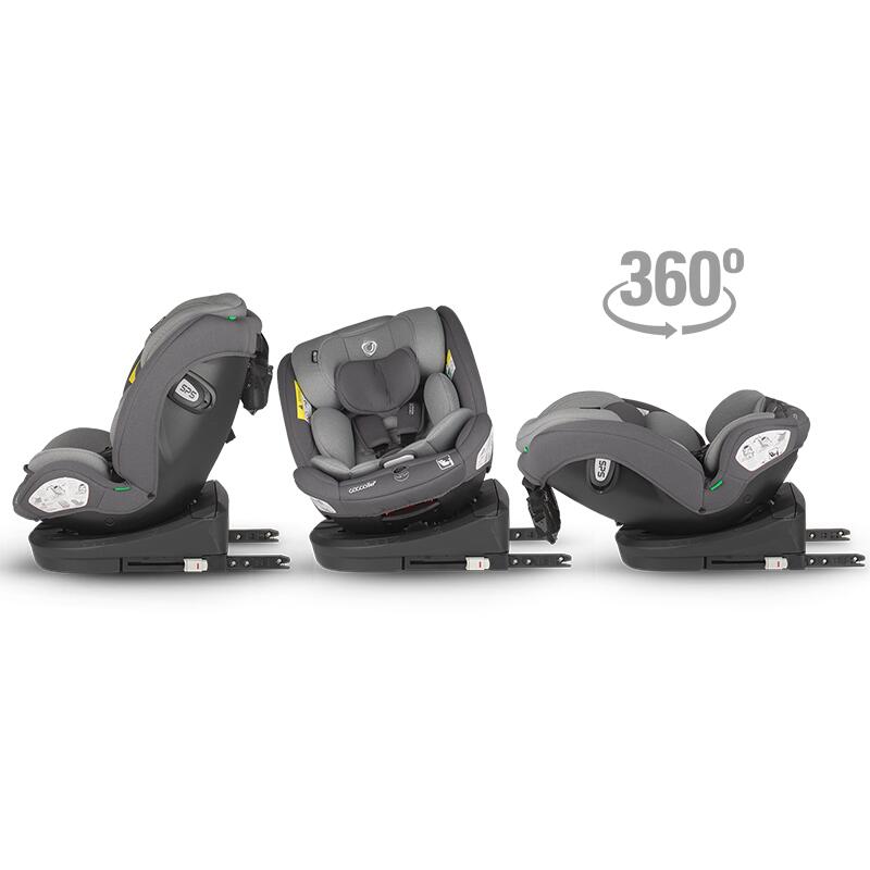 Scaun auto iSize 40-150 cm Coccolle Nyota Diamond black - gogobaby.ro