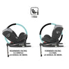 Scaun auto iSize 40-150 cm C Vigo Diamond black+Coccolle oglinda auto rear-facing