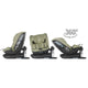 Scaun auto rotativ iSize Coccolle Velsa Moss green