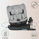 Scaun auto rotativ iSize Coccolle Velsa Neutral grey