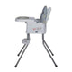 Scaun de luat masa multifunctional Coccolle Ziti Grey Stars