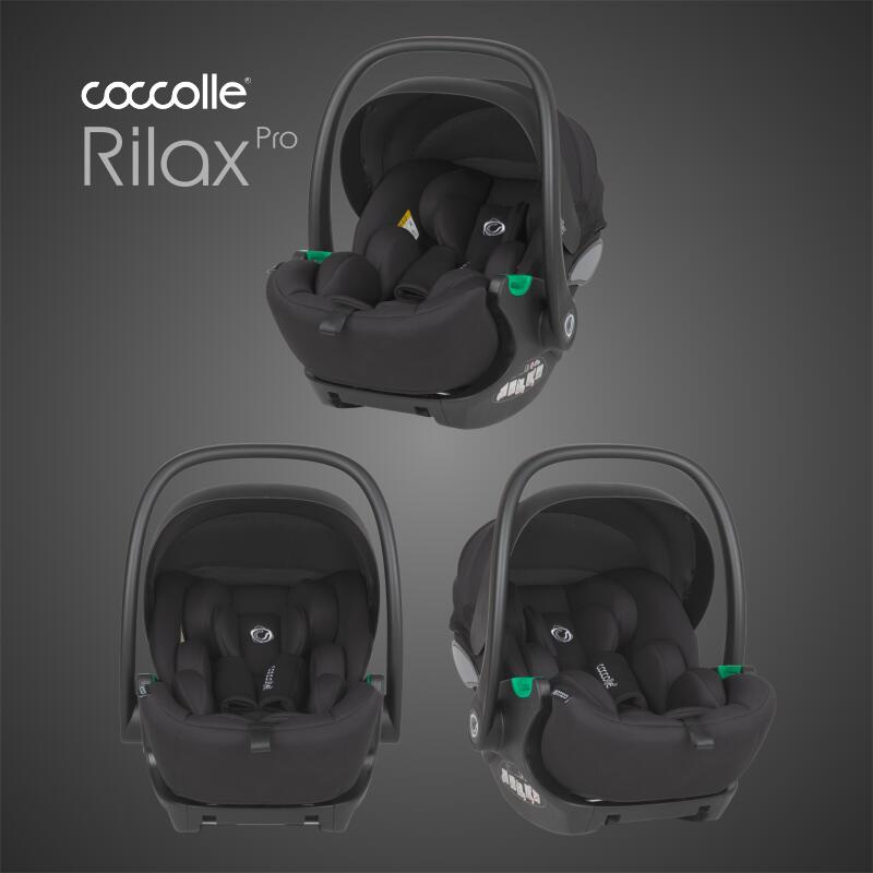 Scoica auto iSize Coccolle Rilax Black
