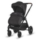 Sistem modular 3in1 Coccolle Aspen Jet Black + Scoica auto iSize Coccolle Knox Black