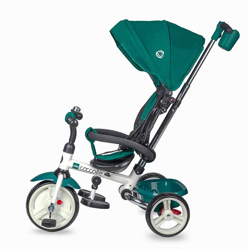 Tricicleta Coccolle Urbio Turquoise - gogobaby.ro