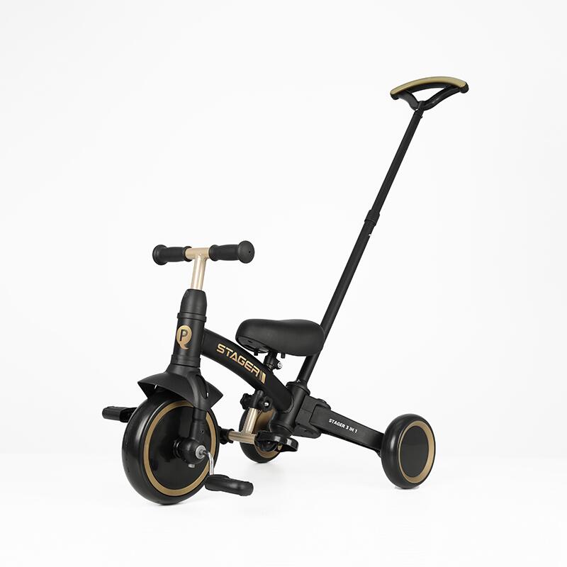 Tricicleta evolutiva pliabila Qplay STAGER Platinum - gogobaby.ro
