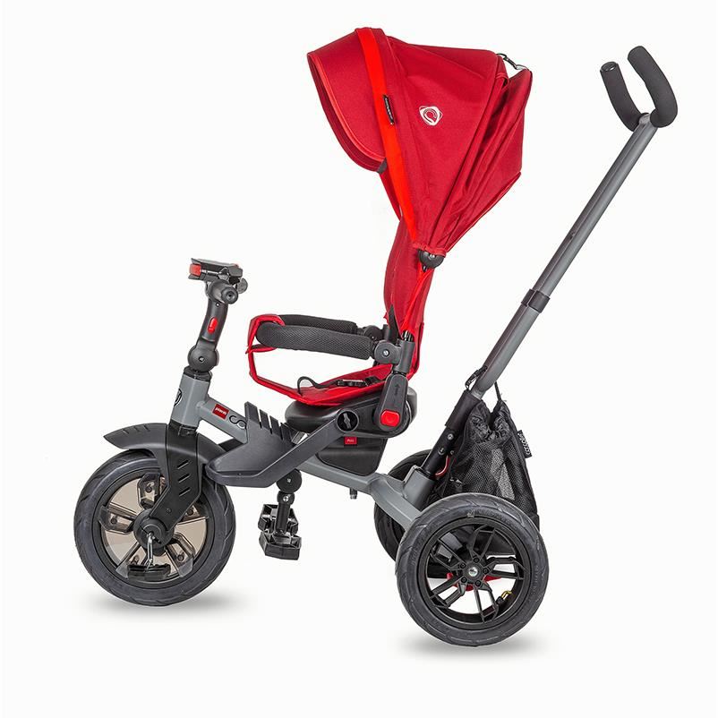 Tricicleta multifunctionala Coccolle Pianti Ruby Red - gogobaby.ro