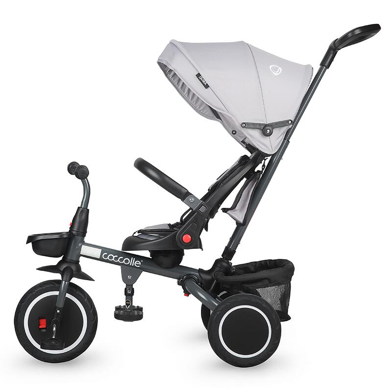 Tricicleta multifunctionala Coccolle Venti Greystone - gogobaby.ro