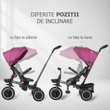 Tricicleta multifunctionala Coccolle Venti Magenta