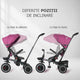 Tricicleta multifunctionala Coccolle Venti Magenta