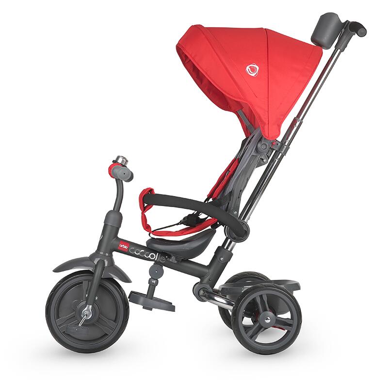 Tricicleta pliabila Coccolle Urbio Chili pepper - gogobaby.ro