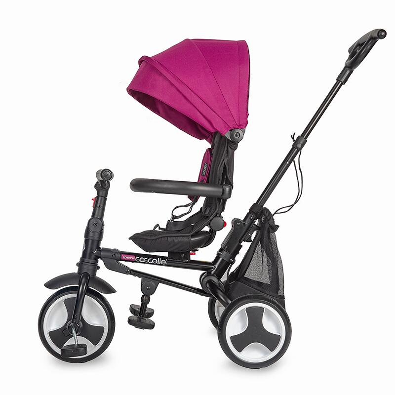 Tricicleta ultrapliabila Coccolle Spectra Magenta - gogobaby.ro