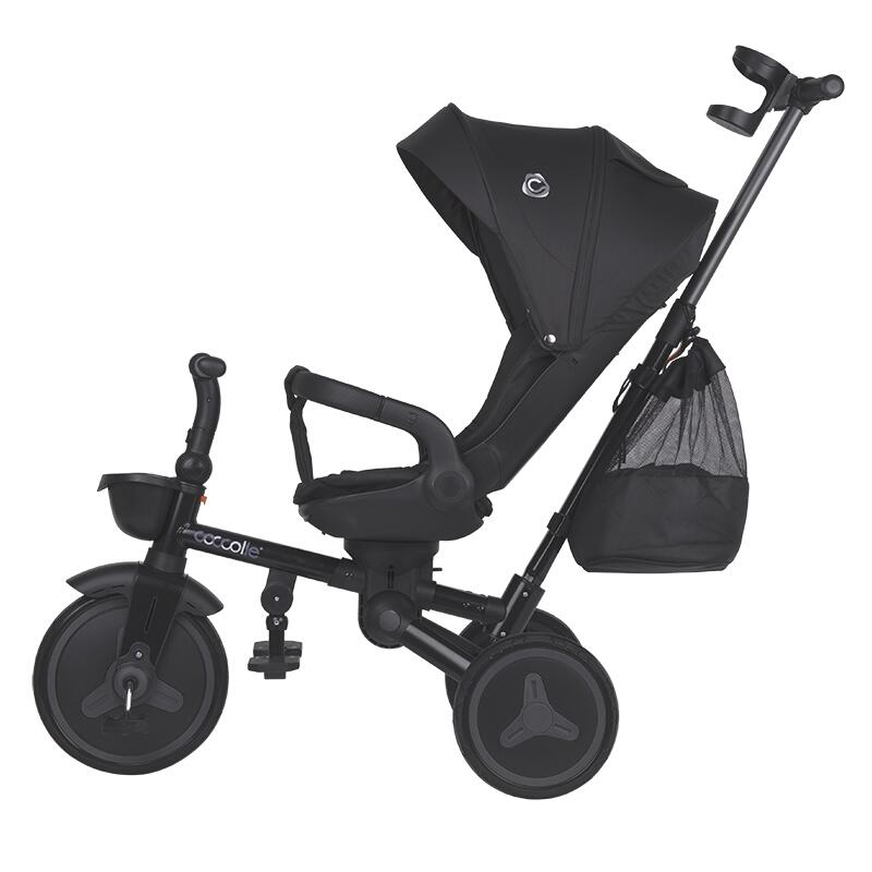 Tricicleta ultrapliabila Coccolle Urbio Plus, Jet Black