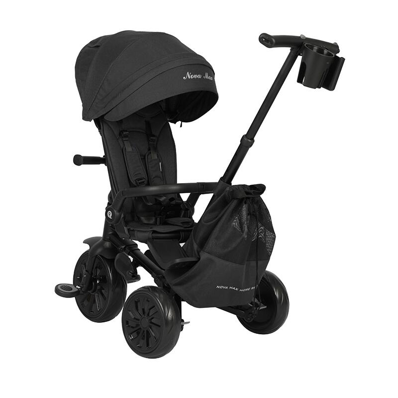 Tricicleta ultrapliabila Qplay Nova MAX Negru - gogobaby.ro