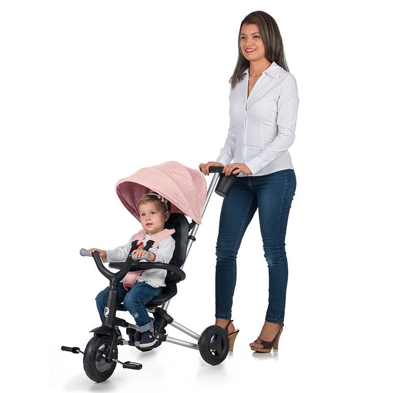 Tricicleta ultrapliabila Qplay Nova Roz - gogobaby.ro