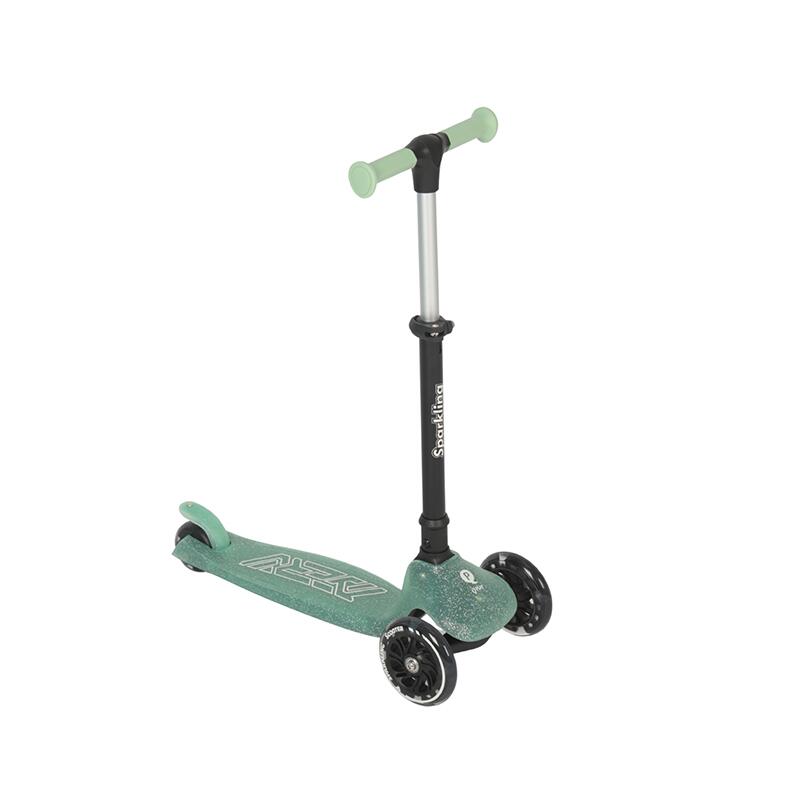 Trotineta pliabila Qplay Sparkling, Verde