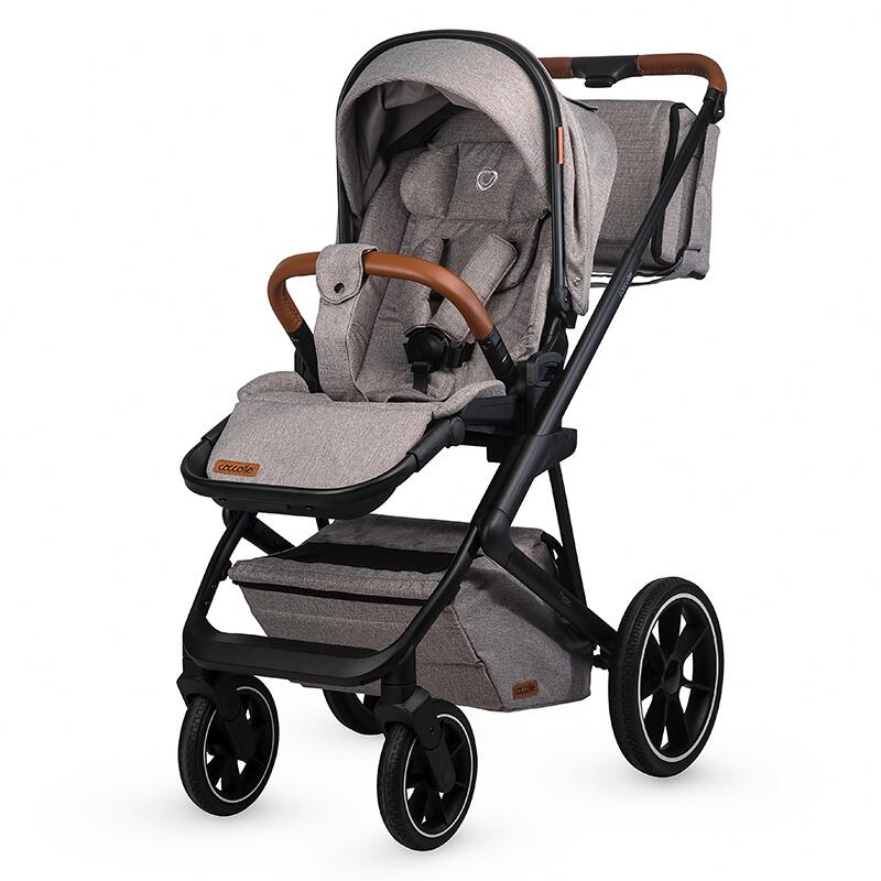 Carucior modular 2in1 Coccolle Nessia Lunar rock+Balansoar bebelusi C Velio Butternut - gogobaby.ro