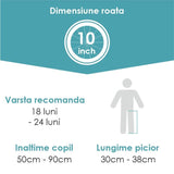 Balance bike Qplay Impact Rosu
