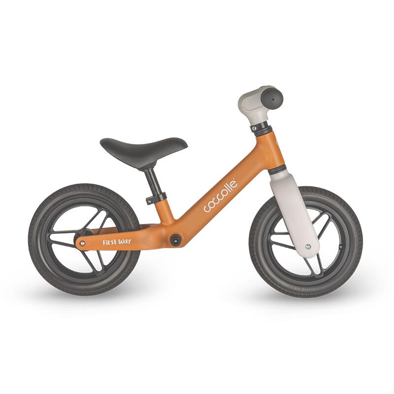 Bicicleta fara pedale Coccolle First Way, Cookie Beige - gogobaby.ro