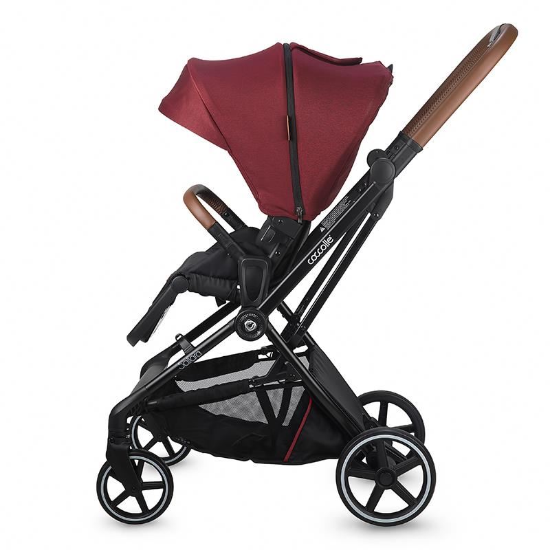Carucior modular 2in1 Coccolle Saliara Cabernet - gogobaby.ro
