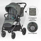 Carucior modular 2in1 Coccolle Serry Moss green+ Scoica auto iSize Coccolle Knox Black