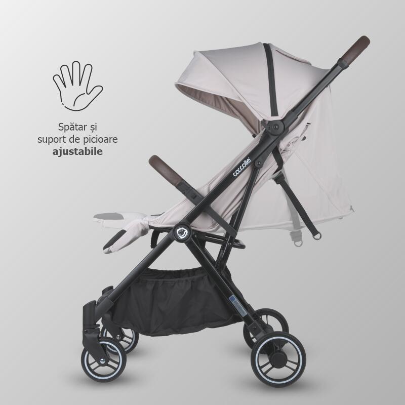Carucior sport cu pliere automata Coccolle Melia Pearl Mist