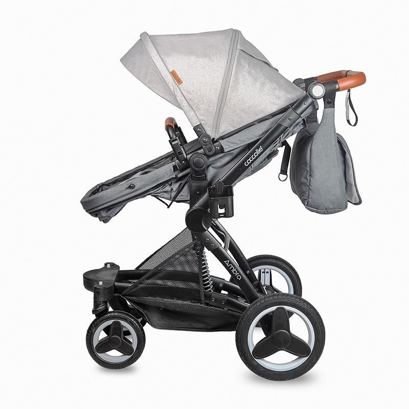 Carucior transformabil 3in1 Coccolle Ambra Urban Grey 2021 - gogobaby.ro